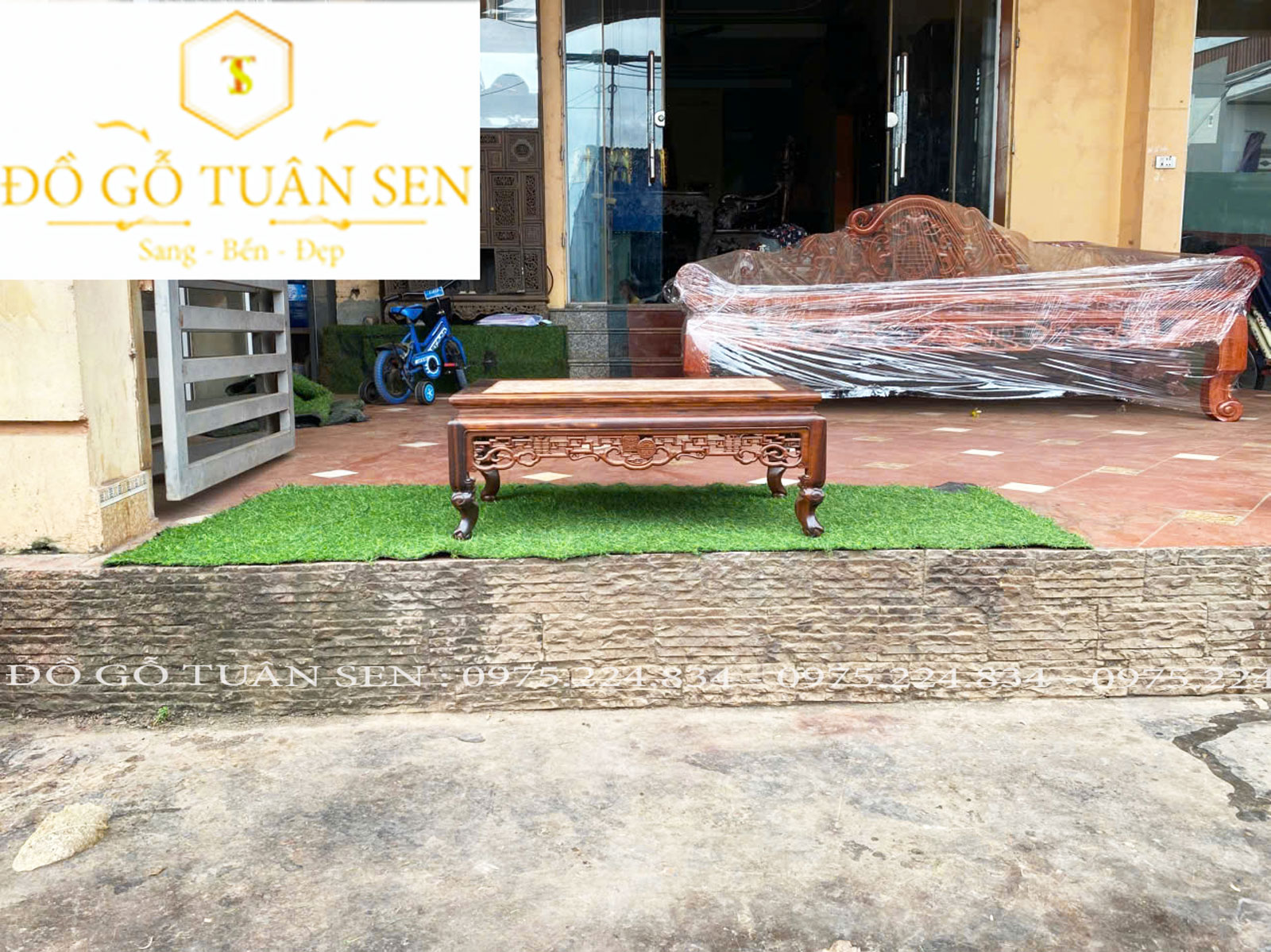 giới thiệu văn kỷ gỗ gụ hàng mộng